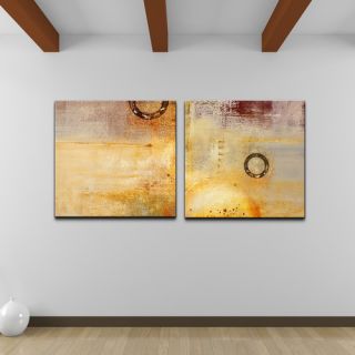 Ready2hangart Abstract Spa by Alexis Bueno 2 Piece Graphic Art on