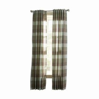 Martha Stewart Living Spring Melt Faux Silk Plaid Curtain (Price Varies by Size) 1611012