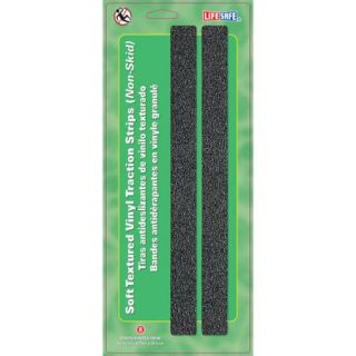 Incom RE6500BL 1" x 12" Black Gator Grip Anti Slip Safety Grit Tape Strip