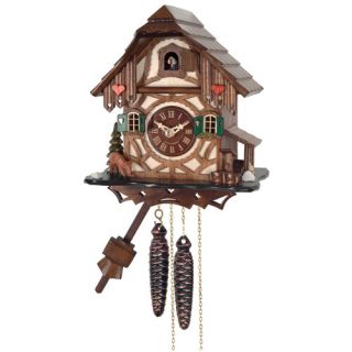 One Day Cottage Cuckoo Wall Clock by River City Clocks