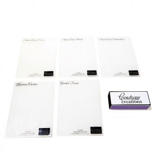 Couture Creations Embossing Folders with Sanding Block   Hearts Ease Collection   7834276