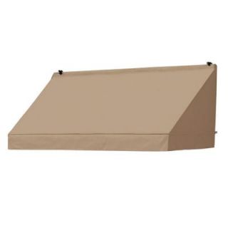 Awnings in a Box 6 ft. Classic Manually Retractable Awning (26.5 in. Projection) in Sand 3020734