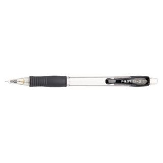 Pilot® G 2 Mechanical Pencil, 0.5 mm with Clear Barrel   Black