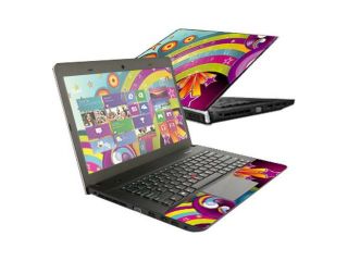 Mightyskins Protective Skin Decal Cover for Lenovo ThinkPad Edge E431 Notebook 14" wrap sticker skins Happiness