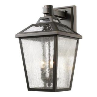 Filament Design Wilkins 3 Light Oil Rubbed Bronze Outdoor Wall Sconce CLI JB045437