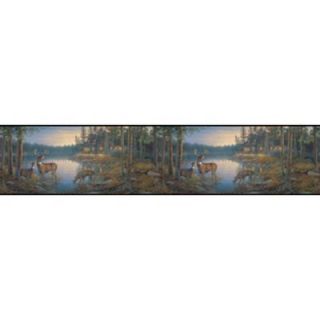 York Wallcoverings 9 in. Quiet Places Border LM7934BD