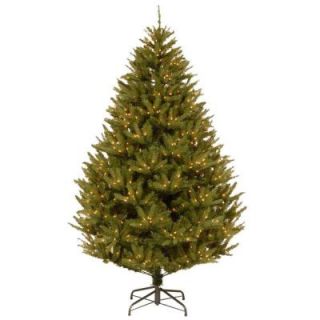National Tree Company 7.5 ft. California Cedar Artificial Christmas Tree with Clear Lights PECF10 307 75