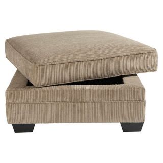 Katisha Ottoman With Storage   Platinum   Signature Design by Ashley