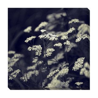Black & White Floral IV Oversized Gallery Wrapped Canvas