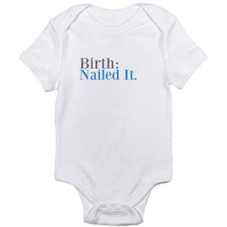  Nailed It Newborn Baby Bodysuit