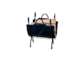 Uniflame Deluxe Wrought Iron Log Holder