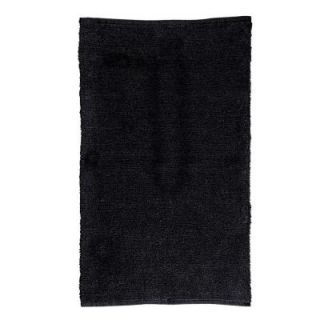 Home Decorators Collection Royale Chenille Black 5 ft. x 8 ft. Area Rug 3842640110