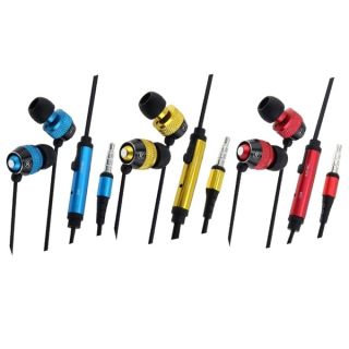 INSTEN Headphones with Microphone for Apple iPhone 3G/ 3GS/ 4 (Pack of