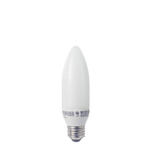 GE 5 Watt (15W) Medium Base Soft White (2700K) Decorative CFL Bulb