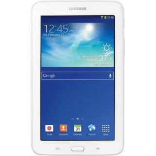 Samsung 7 in. 8GB Galaxy Tab 3 Lite   White SM T110NDWAXAR