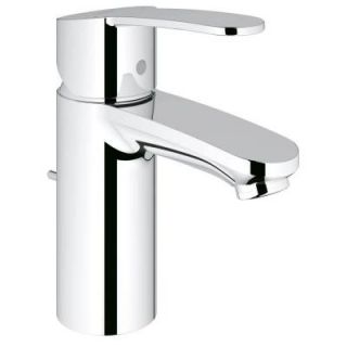 GROHE Eurostyle Cosmopolitan Single Hole Single Handle Low Arc Bathroom Faucet in StarLight Chrome 23036002