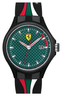Scuderia Ferrari Pit Crew Silicone Strap Watch, 44mm