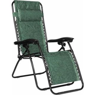 Camco Regular Zero Gravity Chair, Green