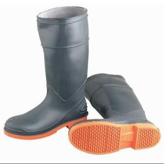 Onguard Size 9 Plain Toe Boots, Men's, Gray, 87983 09 00