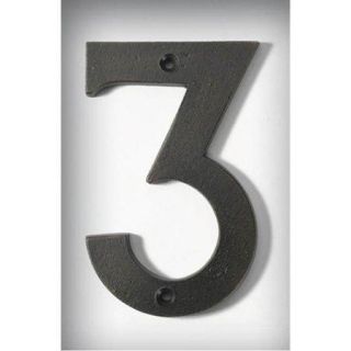 Hamilton Sinkler HN 403 Address Numbers HN Home Accents 3 ;Bronze Patina