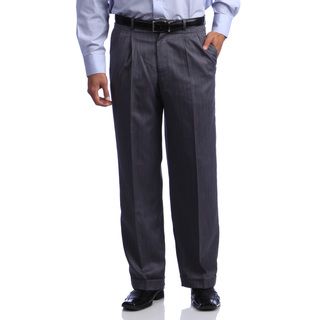 Phat Premium by Phat Farm Mens Grey Striped Wide leg Pants