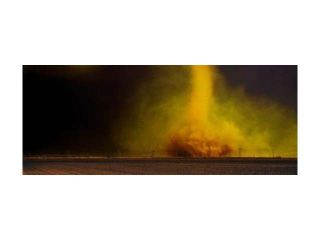Tornado in a field Poster Print by Panoramic Images (36 x 12)