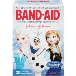Band Aid Brand Disney Frozen Assorted Adhesive Bandages, 20 count