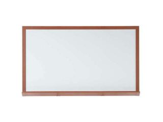 Aarco 420WD3660 37 x 61 x 2 Inch  Markerboard with Cherry Wood Look Frame
