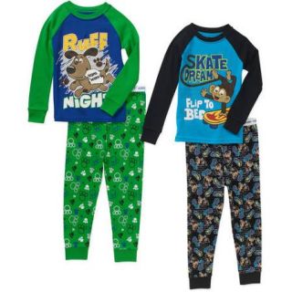 Garanimals Baby Toddler Boy Cotton Tight Fit Pajamas, 2 Sets