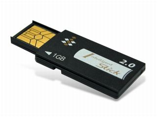 PQI Intelligent Stick 1GB Flash Drive (USB2.0 Portable) Model BD01 1033 0121