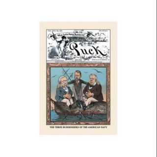Puck Magazine The Three Buddensieks Print (Unframed Paper Print 20x30)