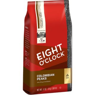 Eight O'Clock 100% Colombian Ground Coffee, 11 oz