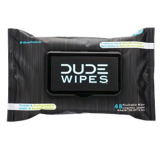 Dude Wipes Crib Edition Flushable Wipes 48 ct