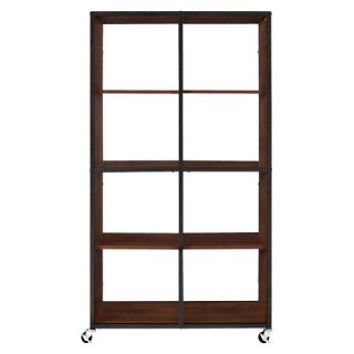 Ameriwood Industries Restore Room Divider and Bookcase   Brown