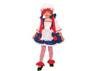 Toddler Baby Doll Girls Raggedy Ann Halloween Costume