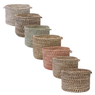 Natural Wool Criss cross Braided Basket