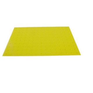 DWT Tough EZ Tile 2 ft. x 3 ft. Yellow Detectable Warning Tile TEZ2436YW