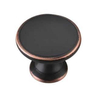 Richelieu Hardware 1 3/4 in. Brushed Oil Rubbed Bronze Cabinet Knob BP881BORB