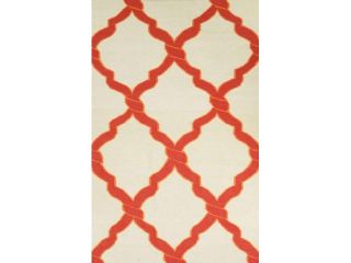 NuLoom MTVS119E 508 5 ft. x 8 ft. Derrick Red Flatweave Area Rug