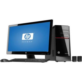 HP Black Pavilion Elite h8 1017cb Desktop PC Bundle with Intel Core i7 2600S Processor, HP 27" LED Monitor, 1.5TB Hard Drive and Windows 7 Home Premium
