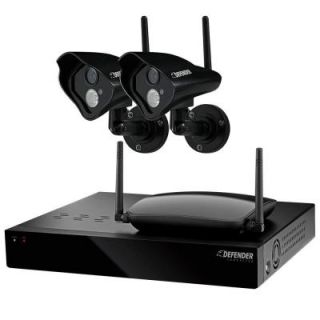 Defender Pro Connected 4 Channel 1TB DVR with (2) 520TVL Digital Wireless Camera 21316