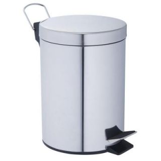 Automatic Home Products 12 liter Polished Stainless Steel Round Touchless Step On Trash Can SSTC12RW