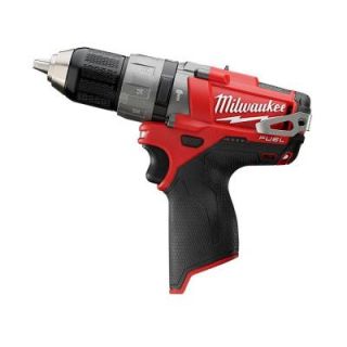 Milwaukee M12 FUEL 12 Volt Brushless 1/2 in. Hammer Drill and Driver (Tool Only) 2404 20