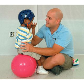 Sportime Physio Gymnic Balance Therapy Gym Ball, 12", Pink
