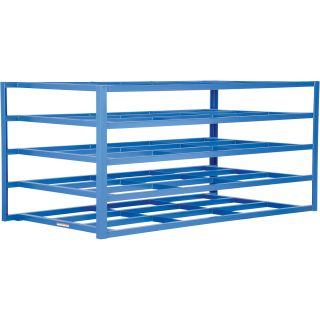 Vestil Horizontal Sheet Rack — 103in.L x 55in.W x 48in.H, Model#  SHEET-R-57  Warehouse Style Storage Racks