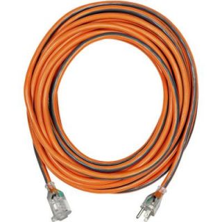 RIDGID 25 ft. 12/3 SJTW Extension Cord with Lighted Plug 757 123025RL6A