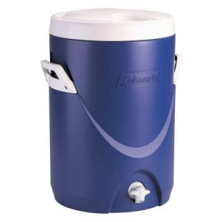 Coleman 5 Gal. Beverage Cooler in Blue 0549 0600