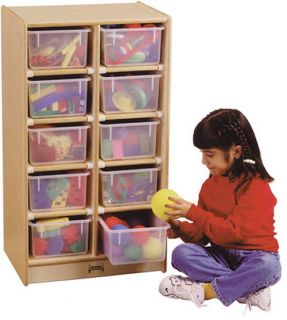 Kydz 10 Tray Mobile Storage Cubbie   Toy Storage