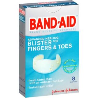 Band Aid Advanced Healing Blister Bandages for Fingers & Toes, 8 count