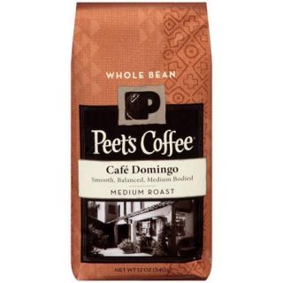 Peet's Coffee Cafe Domingo Medium Roast Whole Bean Coffee, 12 oz